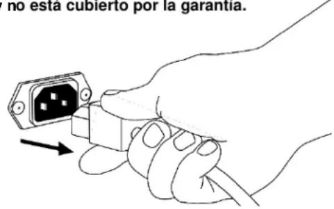 Dri Eaz LGR 6000Li - EXTRACCIÓN CORRECTA DEL ENCHUFE - 1