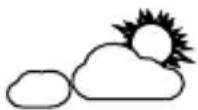 Emos E6016 - Laika prognozes ikonas - 2