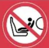 Axkid Modukid Seat - Allowed and disallowed positioning of the car seat - 4