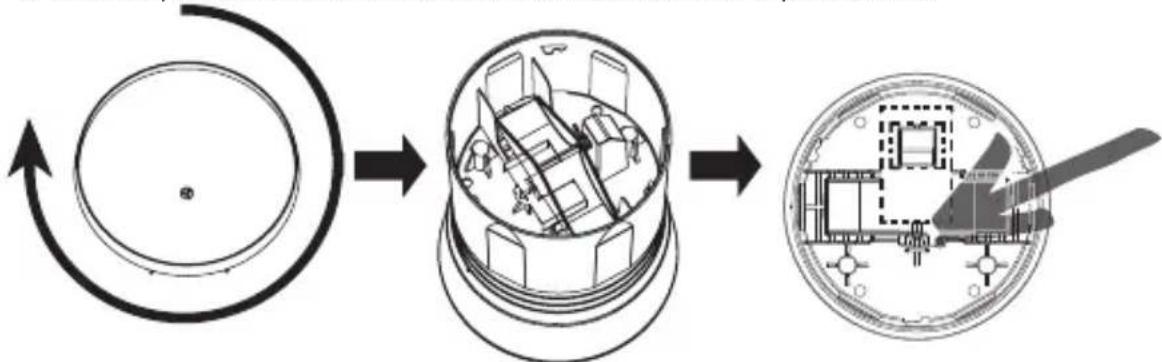Emos E8670 - Asamblarea/Instalarea pluviometrului (senzorului) - 1