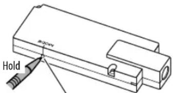 KENWOOD KCAWL100 - Resetting the adapter - 1