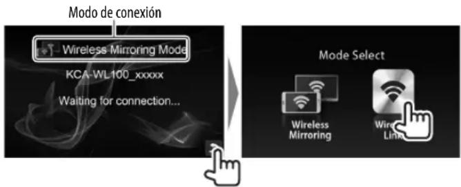 KENWOOD KCAWL100 - Para reproducir en el receptor AV el contenido guardado en el dispositivo Android - 1