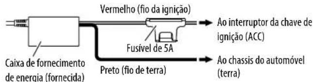 KENWOOD KCAWL100 - Ligação do adaptador - 4