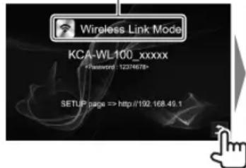 KENWOOD KCAWL100 - Зеркалирование экрана устройства Android на AV-ресивере—Режим Wireless Mirroring - 1