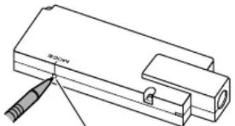 KENWOOD KCAWL100 - Per cambiare modo di connessione dall'adattatore - 1