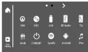 KENWOOD DDX4018BT - Sources de lecture disponibles et options - 1