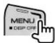 KENWOOD DDX4018BT - Mise hors service de l'écran - 2