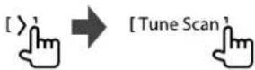KENWOOD DDX5018BT - TuneScan™ - 1