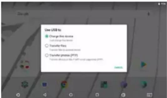 Use USB to Change this device Start change this device Transfer files 1 sensor file (unaudited version) Transfer photos (PDF) *Remove effects on file 1 PDF is not upgraded PDF.