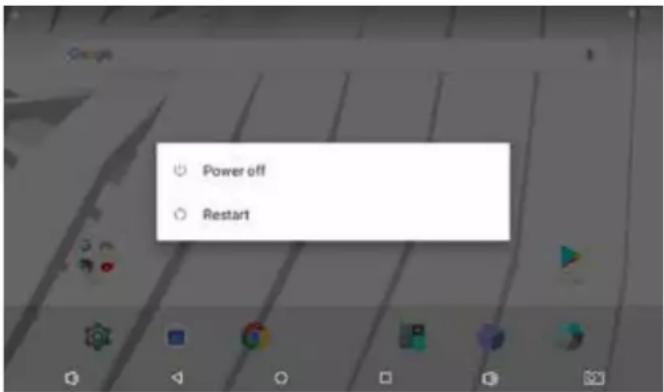 Power off Restart