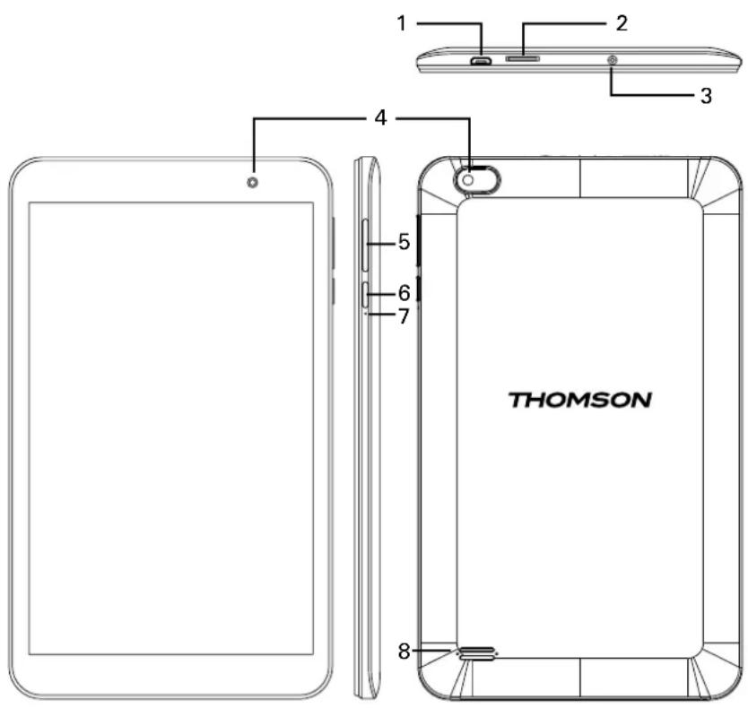 THOMSON TEO 8 - Haut parleur - 1