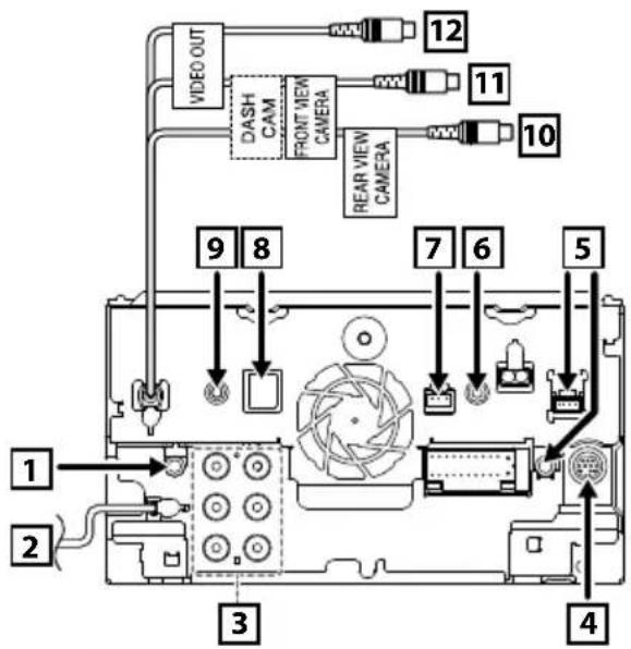 KENWOOD DDX9704S - Retrait de l'appareil (DDX9904S) - 5