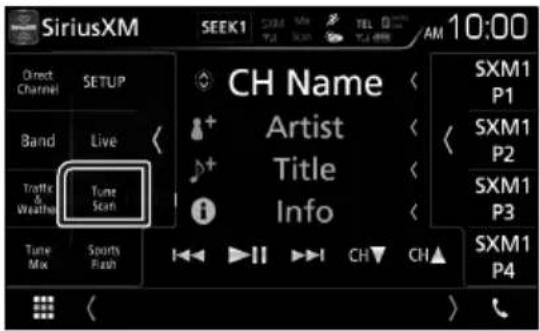 KENWOOD DDX9704S - TuneScan™ - 2