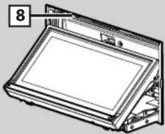 KENWOOD DDX9704S - Fonctions des boutons en façade - 2