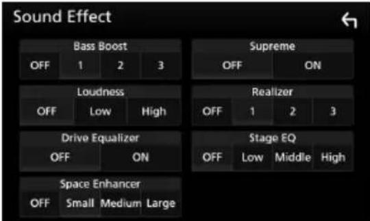 KENWOOD DDX9704S - Effet sonore - 2