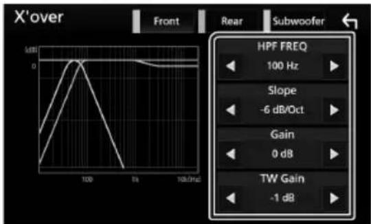 KENWOOD DDX9704S - Configuration du réseau de répartition - 3