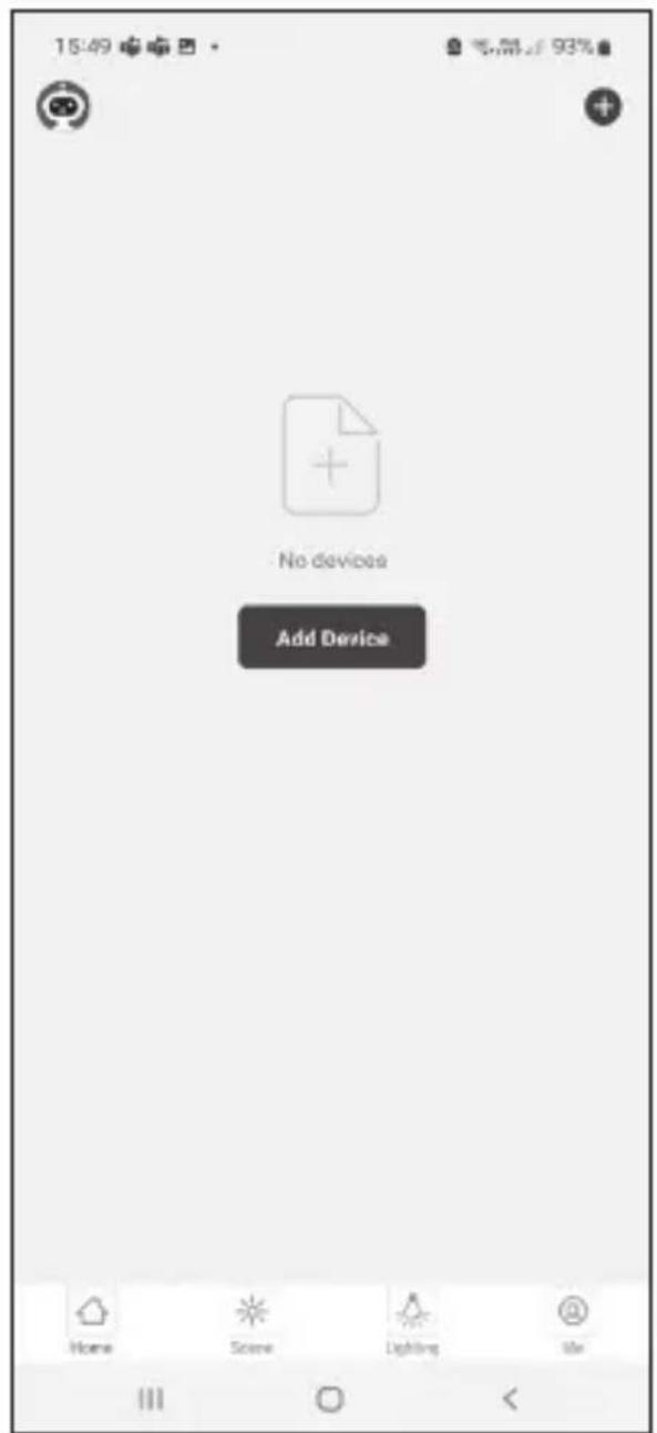 15:49 No devices Add Device Home Scene Lighting Use
