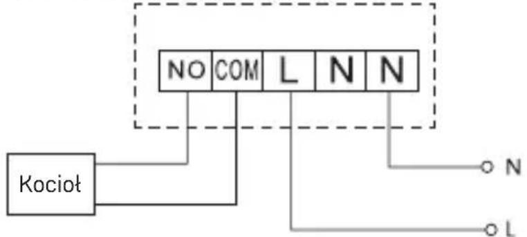 Emos P56211 - Schemat podłączenia kotła - 1