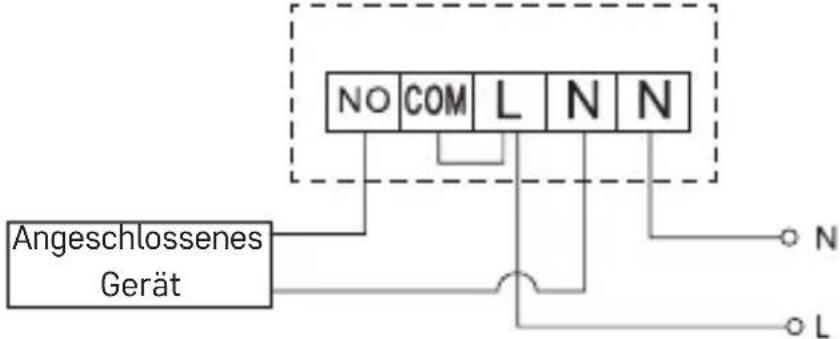 Emos P56211 - Anschlussschema für die Fußbodenheizung - 1
