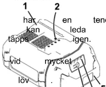 1 har kan tapps en leda igen. teno vid mycket lov 5