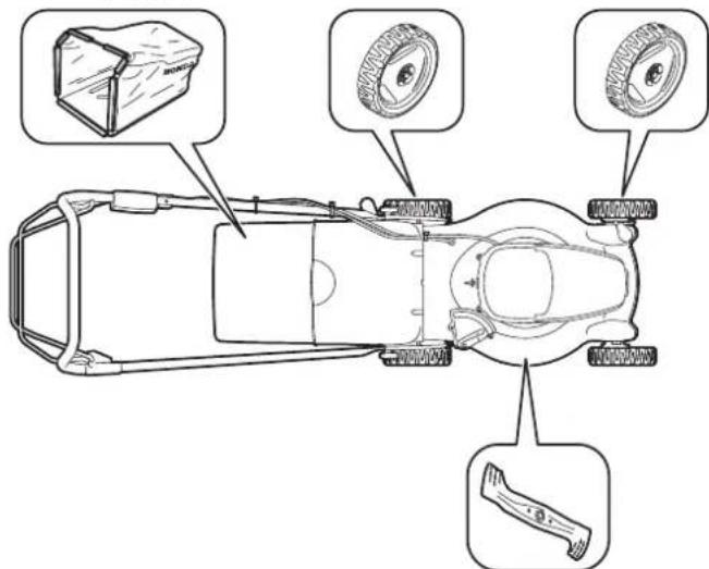 Honda HRG416XB - HITTA EN AUKTORISERAD ÅTERFÖRSÄLJARE - 1