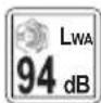 PARKSIDE PBM 125 A1 - Symbols on the device - 16