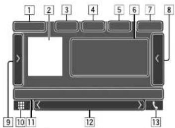 KENWOOD DMX718WBTL - Écran de commande de la source - 1
