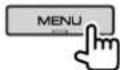 KENWOOD DDX595 - Sur le menu déroulant des raccourcis - 1