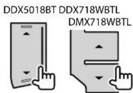 KENWOOD DDX595 - Réglage du volume - 2