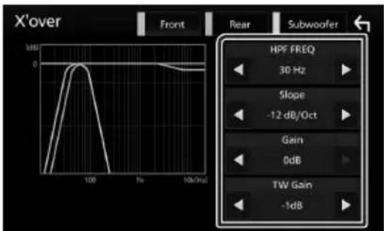 KENWOOD DDX9905S - Configuration du réseau de répartition - 3