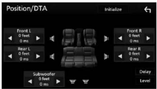 KENWOOD DDX9905S - Contrôle de DTA position - 1