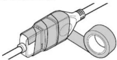 KENWOOD DDX9905S - Fixation d'un câble prolongateur USB - 1