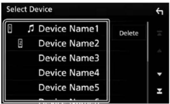 KENWOOD DDX9905S - Connectez l'appareil Bluetooth - 2