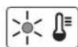 BOSCH AdvancedRotak 36650 - Temperatura della batteria ricaricabile inferiore a 0°C oppure superiore a 45°C - 1