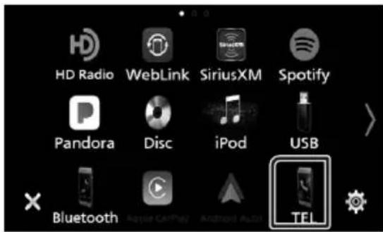 KENWOOD DDX9705S - Effectuez un appel - 1