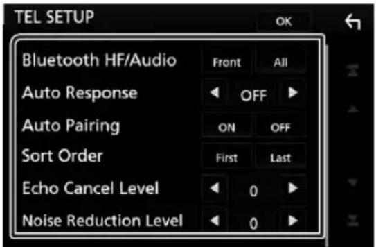KENWOOD DDX9705S - Réglez chaque fonction comme suit. - 1