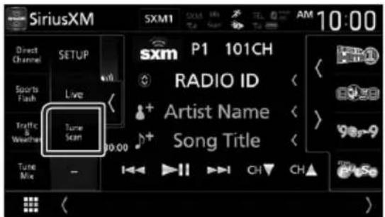 KENWOOD DDX9705S - TuneScan™ - 2