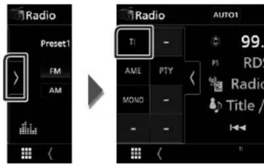 KENWOOD DDX9705S - Trafic routier (syntoniseur FM uniquement) - 1