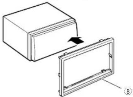 KENWOOD DDX9705S - Plaque de garniture (if DDX9705S) - 1