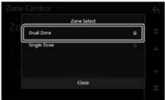 KENWOOD DDX9705S - Contrôle de zone - 2