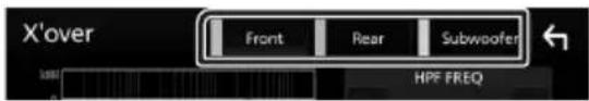 KENWOOD DDX9705S - Configuration du réseau de répartition - 2