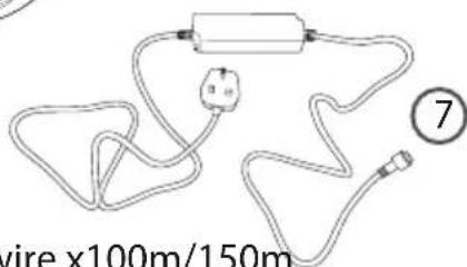 wire x100m/150m ⑦