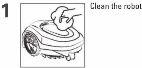 1 Clean the robot