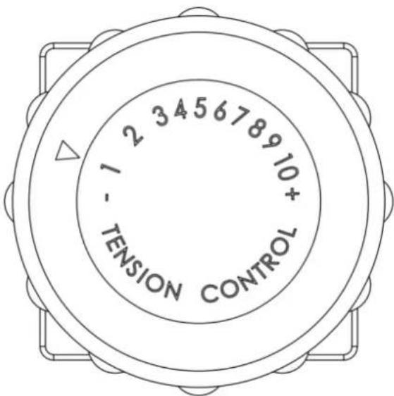 Skandika Regatta Oxford Pro Plus - Adjusting knob for tension control: - 1