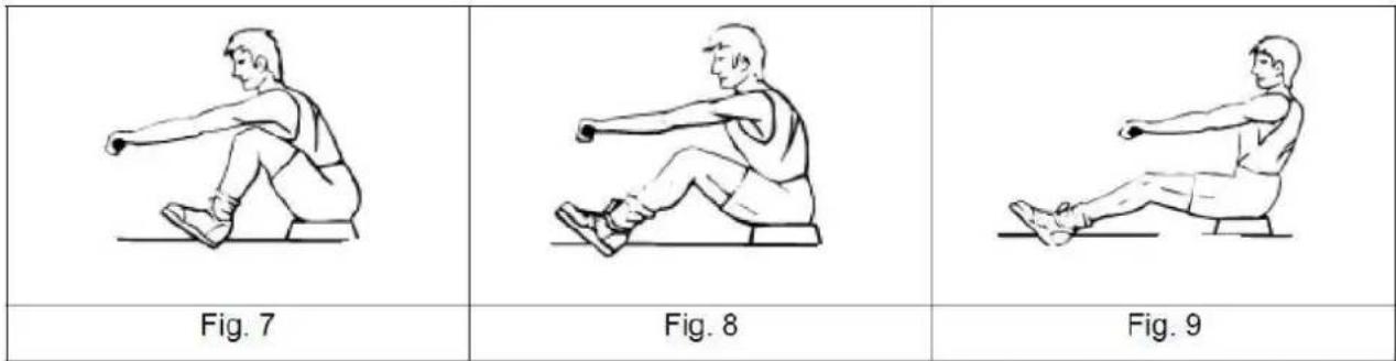Skandika Njord - Rowing with the legs only - 1