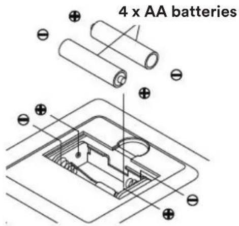 Skandika Nemo Compact - BATTERIES: - 1