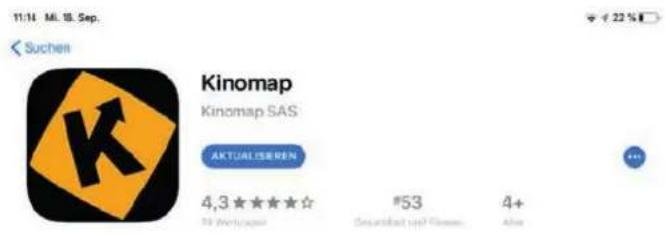 Skandika Nemo V - Connexion à l'application KinoMap - 1