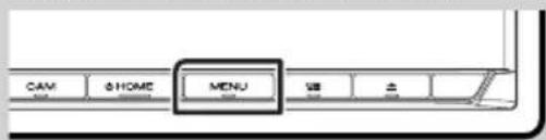 KENWOOD DMX7704S - Appuyez sur le bouton [MENU]. - 1