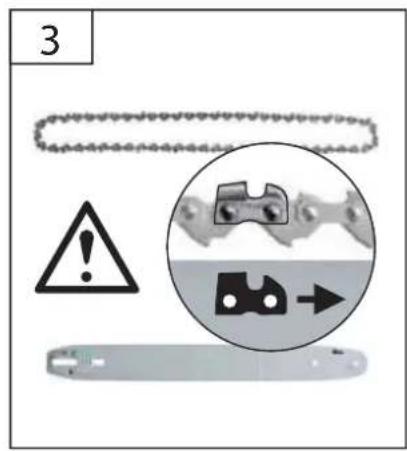 Güde 30036 LiIon Set - D Sägeanweisungen - 15