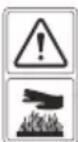 DOLMAR PM4602SR - SYMBOLS MARKED ON THE PRODUCT (ON THE REAR COVER) - 8